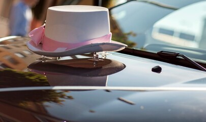 Groom car decoration