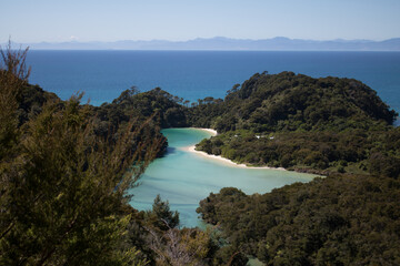 Fototapeta na wymiar Frenchman Bay, Abel Tasman National Park