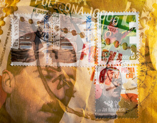 timbres poste made in Polska