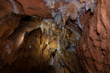 Farcu Crystal Cave, Pestera cu cristale din mina Farcu, Bihor County, Apuseni Mountains, Romania