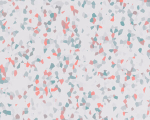 Terrazzo Texture. Floor Granite Textured. Stone, Rock, Marble Background. Natural Pavement, Mosaic Template. Quartz, Pebble Tile. Design Interior Decor. 3D.