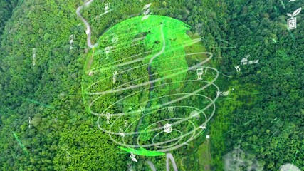 Future environmental conservation and sustainable ESG modernization development by using technology...