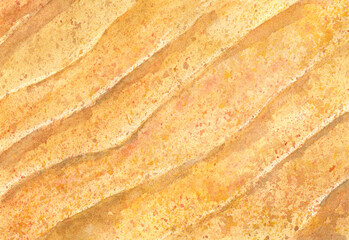 watercolor illustration texture with sand effect