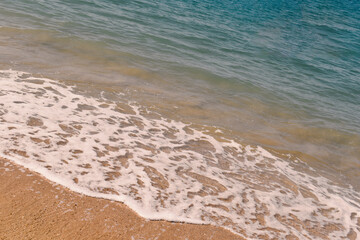 waves on the beach