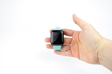 new smart fitness bracelets with blank black screen