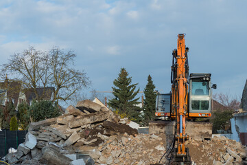 Abriss Wohngebäude