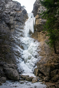 Lodospad, Dolina Prosiecka, Słowacja
