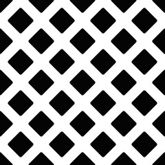 Waffles Simple Rhombuses Pattern. Vector.
