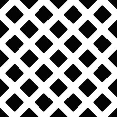 Waffles Simple Rhombuses Pattern. Vector.