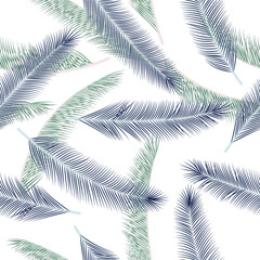 Organic feather fluff vector seamless ornament. Simple fashion print. Tribal boho feather fluff wrapping paper pattern.