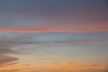 sunset in the clouds brazil beautiful sky 