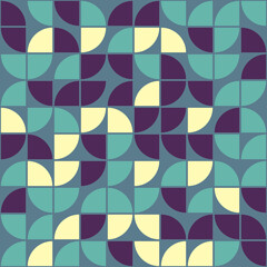 Abstract Geometric Pattern generative computational art illustration