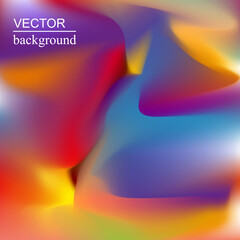 Vector art illustration of a liquid fluid shape. Abstract surreal background. Covers, presentations, banners.