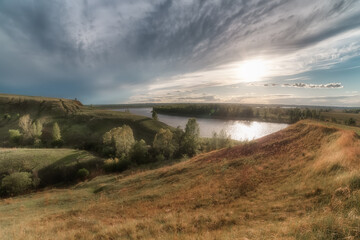 landscape with river