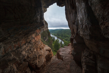 cave in the cave