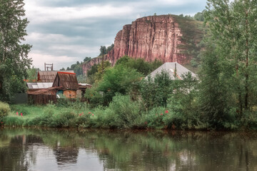 old house on the river