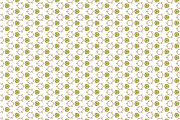 seamless pattern with the circle.