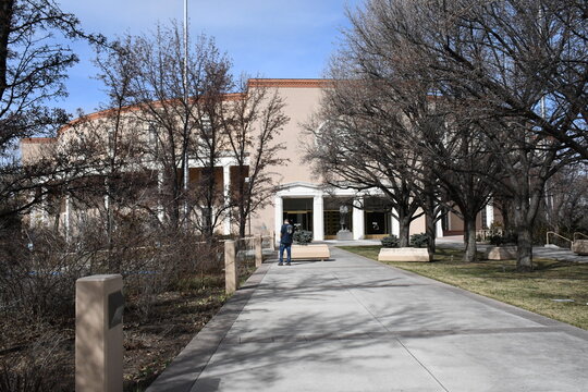 New Mexico State Capitol Is The House Of Government Of The U.S. State Of New Mexico. It Is The Only Round State Capitol In The United States