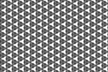 black and white seamless pattern. Seamless geometric pattern design texture.