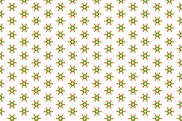 seamless pattern with stars. seamless pattern with flowers. Geometric ornamental pattern.