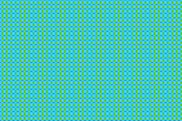 Naklejka premium seamless pattern with dots. Wallpaper 3d cubes cyan. Seamless geometric pattern design texture.