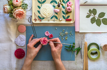 Creative Process Design Concept hand made