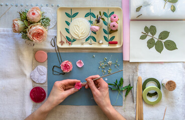 Creative Process Design Concept hand made