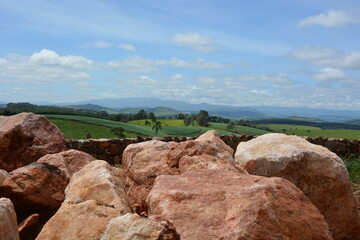 Fototapeta premium Huge stones and stunning scenery.