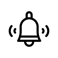 Notification bell icons vector illustration. Notification bell icon. Alarm symbol. Incoming inbox message. Ringing bells. Alarm clock and smartphone application alert. New message symbol flat style