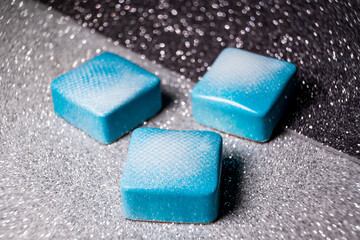 multicolored beautifully decorated handmade candies with fillings