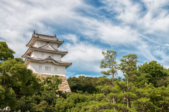 Akashi Castle Park in Hyogo, Japan - 