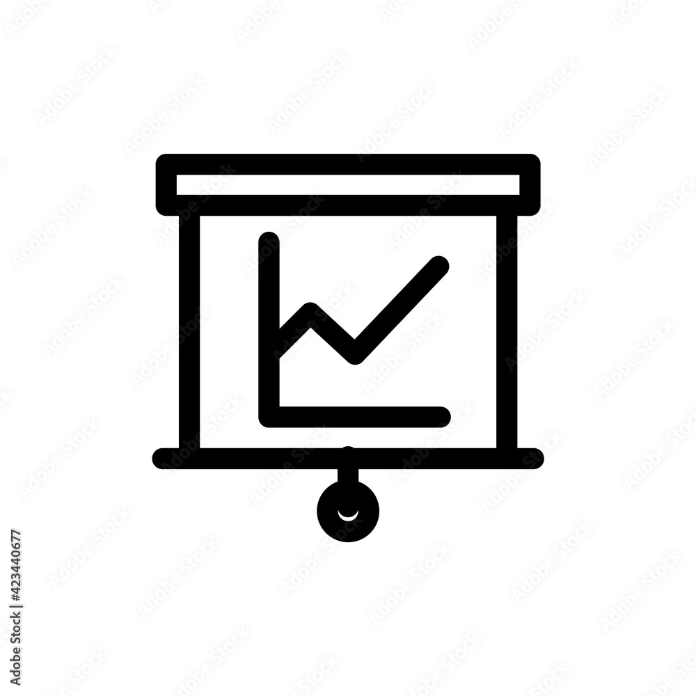 Aufkleber financial earnings analytics graph or chart flat icon for apps and websites. growing bar graph icon 