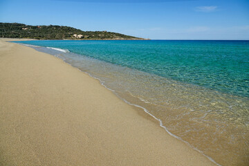 La plage de Losari, en Haute-Corse