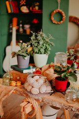 Flower decoration for easter