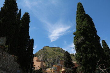 Fototapeta na wymiar Holiday in Taormina at Sicily, Italy