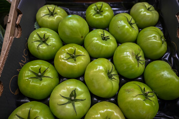 Vegetables and Fruits for sale at the local Farmers Market in St Louis, Mo