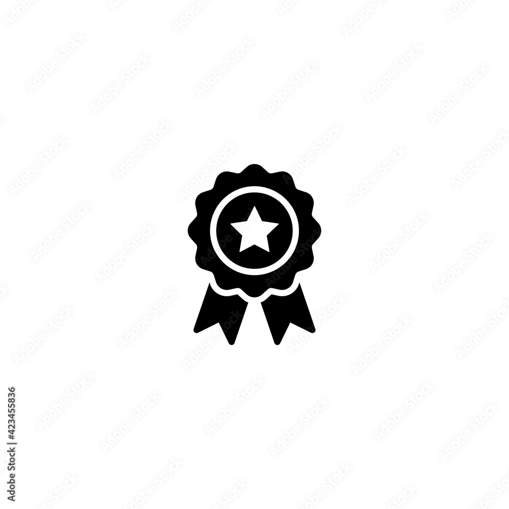 Poster medal icon vector for computer, web and mobile app