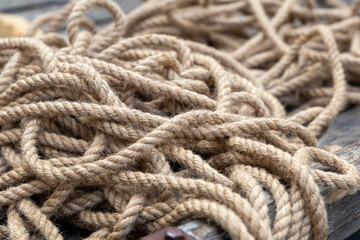 tangled lines rope dark beige background design