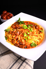 linguine puttanesca
