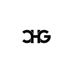 chg letter original monogram logo design