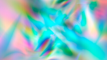 Abstract blurred rainbow background with texture