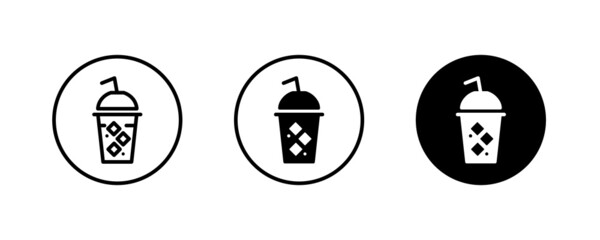 drinks icons, water, soft drink, alcohol, juice, glass, milk shake, non-alcoholic, cocktail and juice icon, button, vector, sign, symbol, logo, illustration, editable stroke