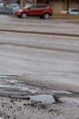 Spring Potholes and Puddles