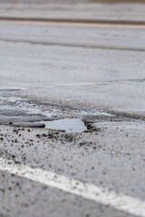 Spring Potholes and Puddles