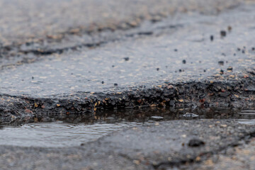 Spring Potholes and Puddles