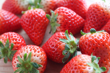 苺のクローズアップイメージ