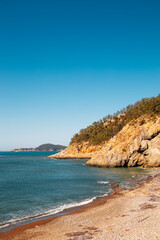 Obraz premium Seonyudo Island Mongdol beach in Gunsan, Korea
