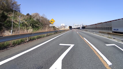 Naklejka premium roadway