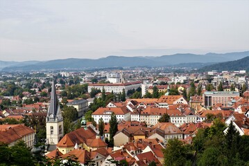 Fototapeta na wymiar Ljubljana, Slovenija
