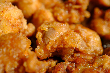 美味しい鶏の唐揚げ